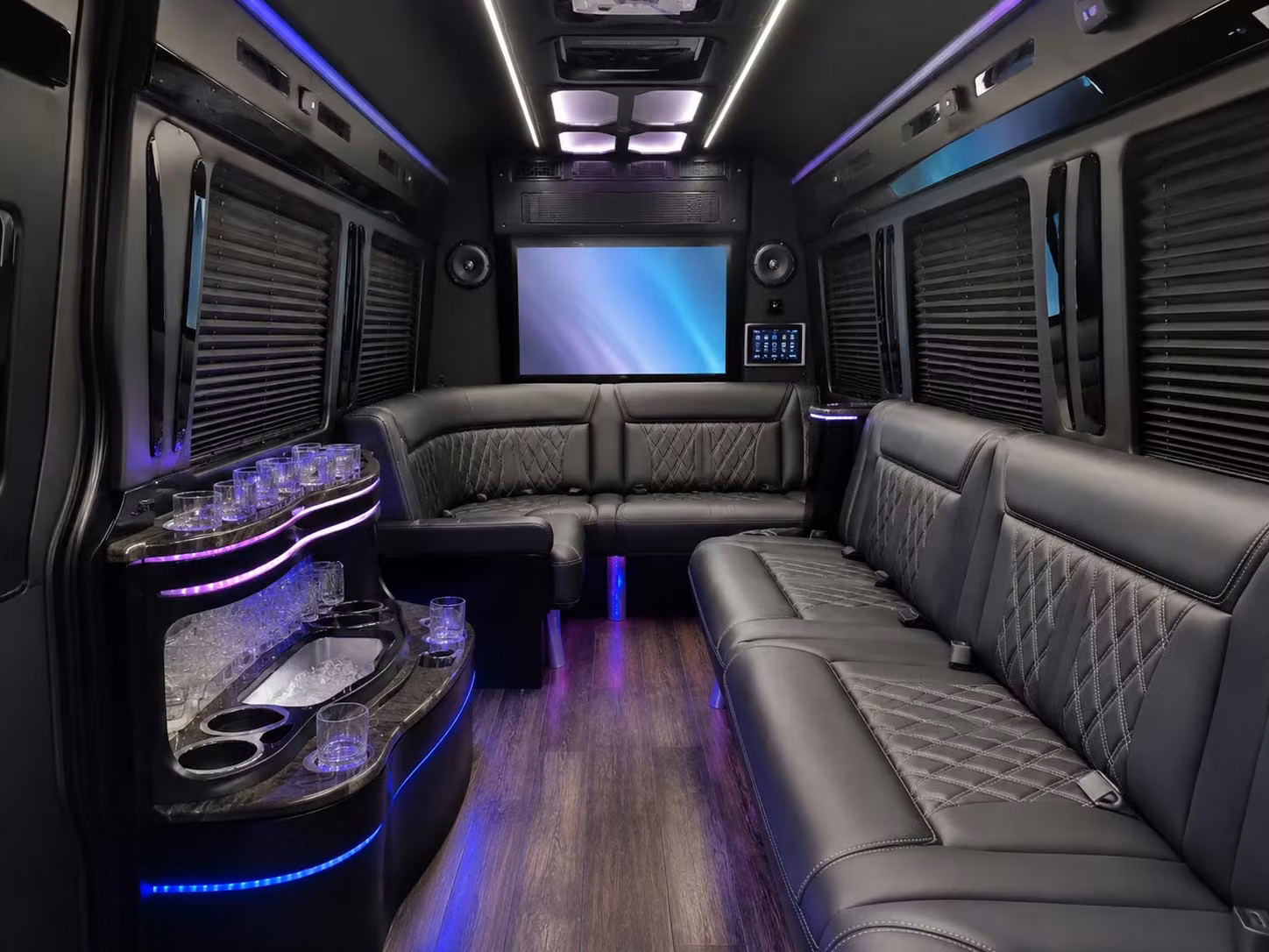 bus rental options for allen trips