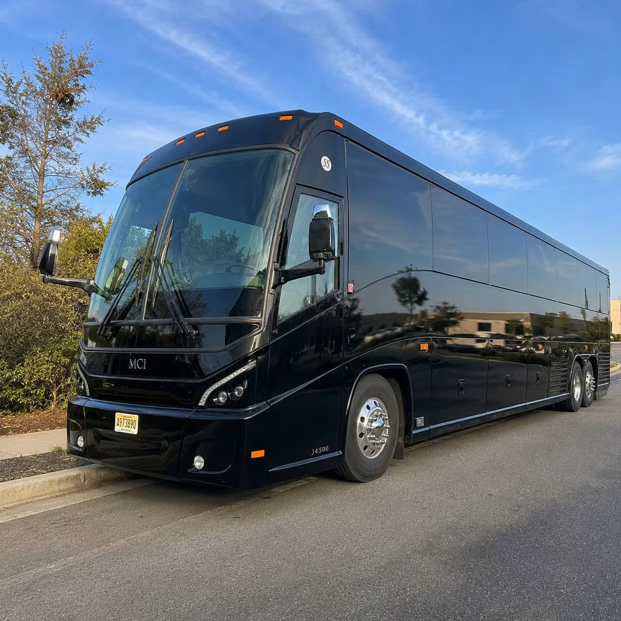 dod compliant and government ready charter bus options in allen