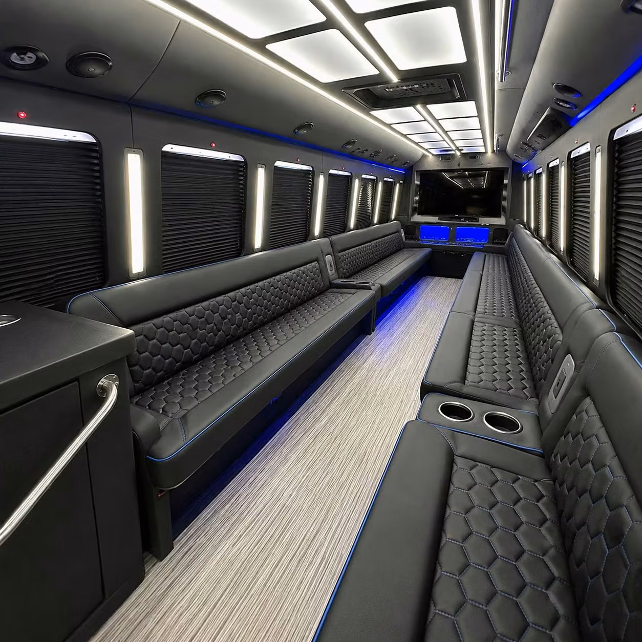 party bus interior