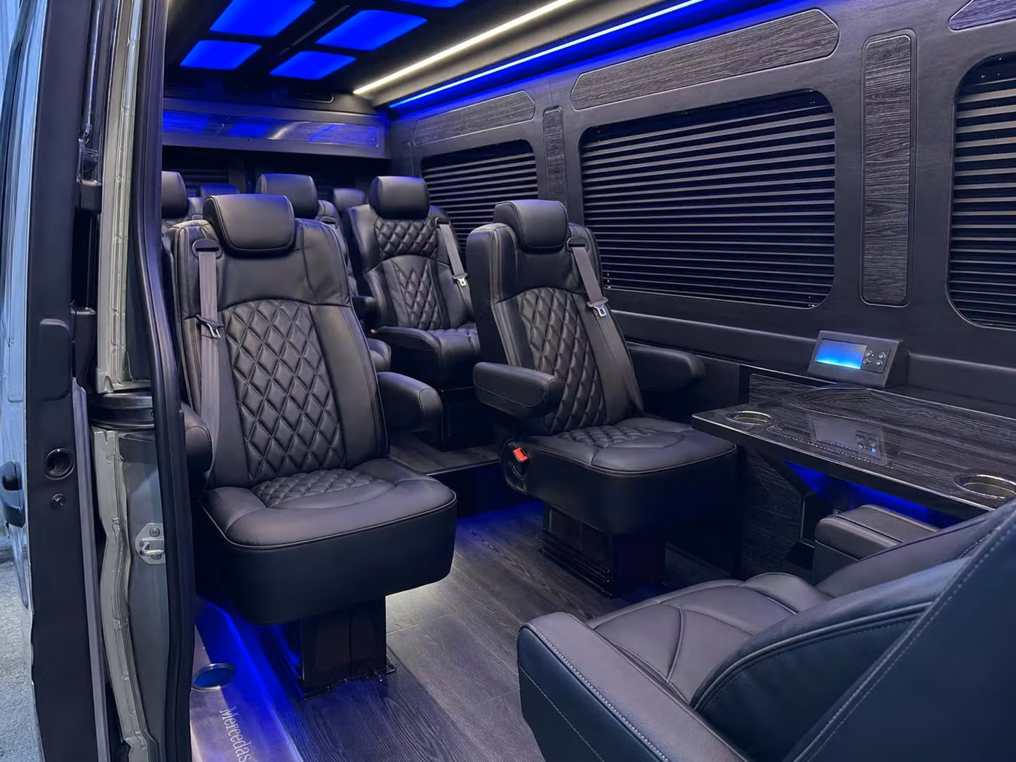 sprinter van transportation for groups and events across allen