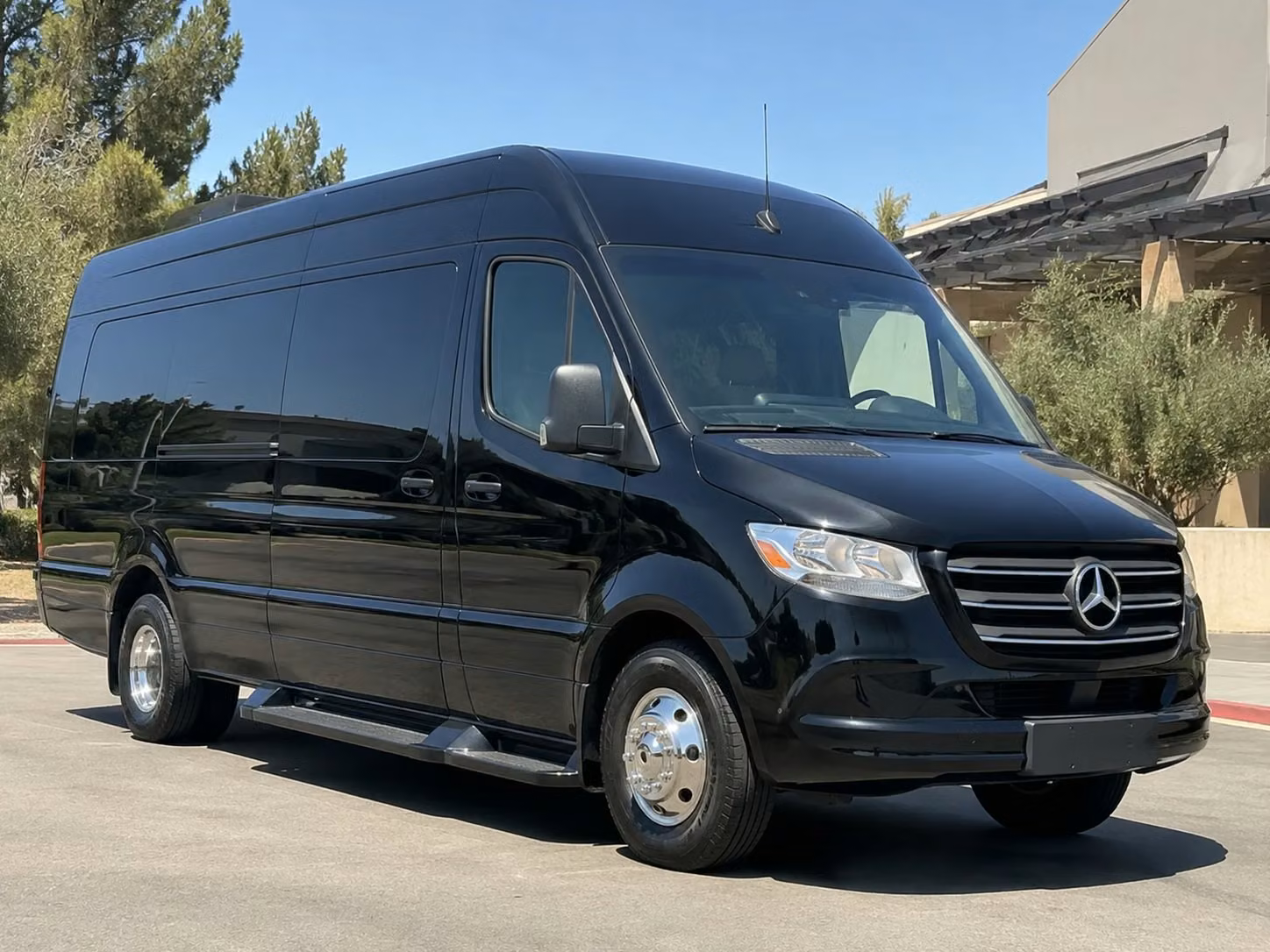 sprinter van with driver